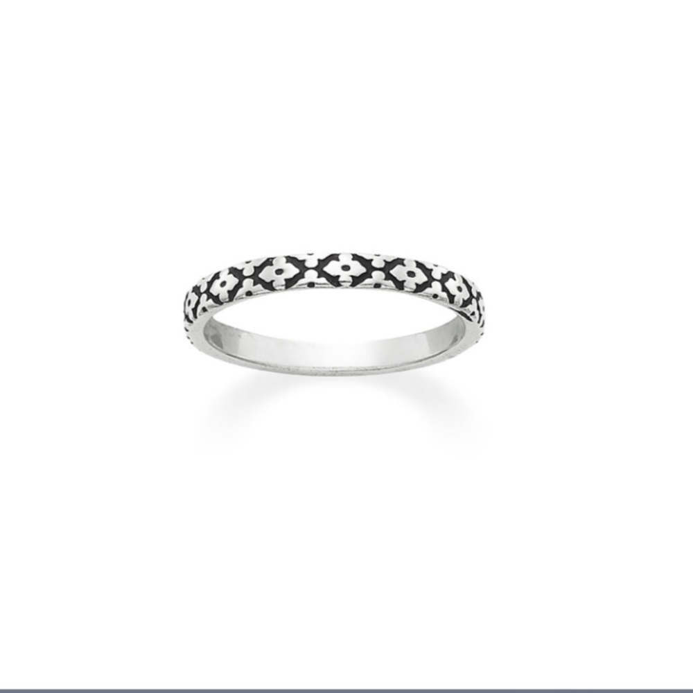 James Avery Retiring Floral Garland Band